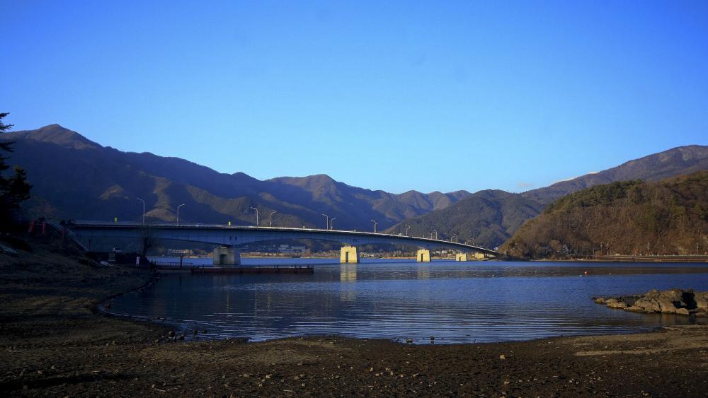 The bridge of  Japan wallpaper