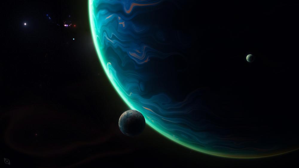 Giant planet wallpaper