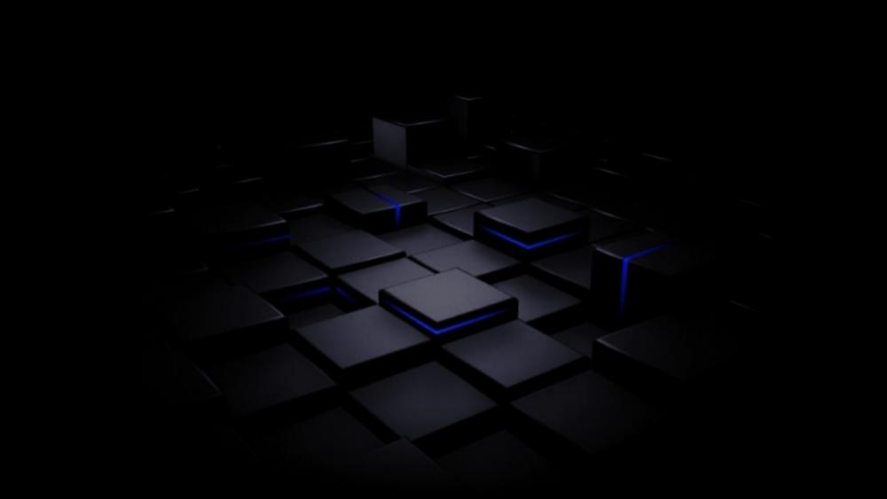 Mysterious Cubes in the Shadows wallpaper