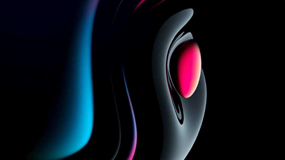 Color-shapes liquid wallpaper