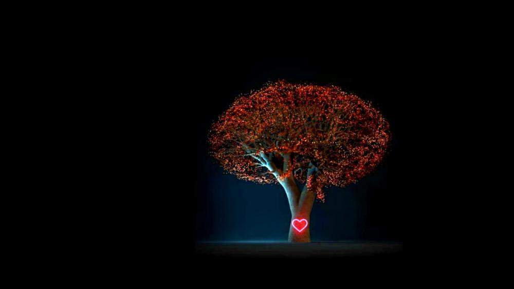 Heart of Tree wallpaper