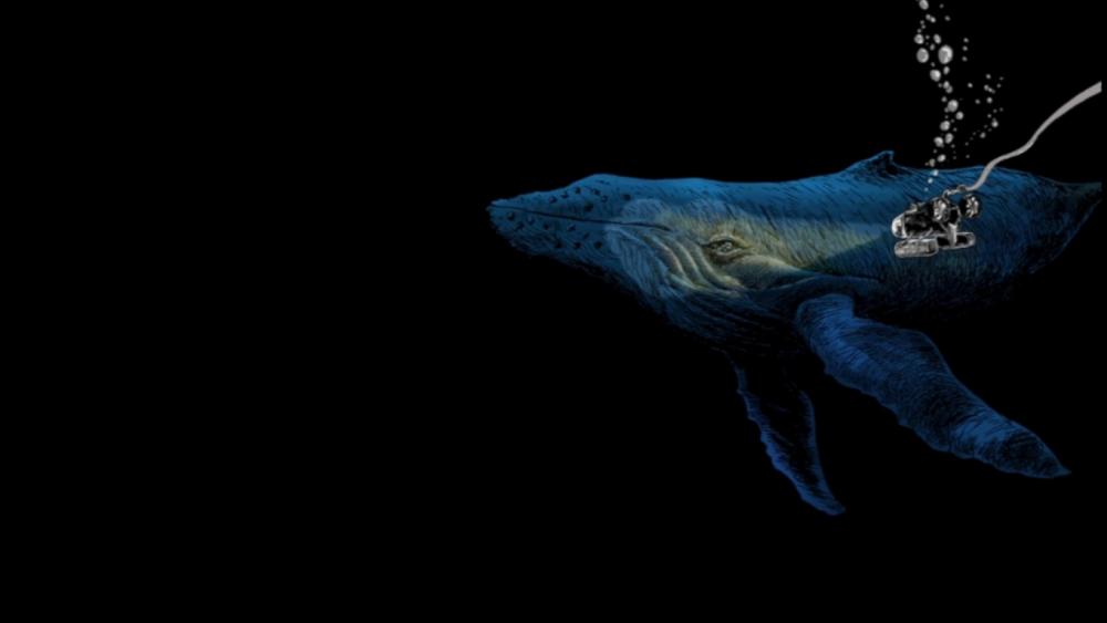 Blue Whale Submarine wallpaper