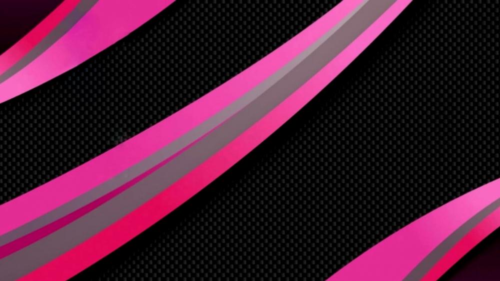 Pink ribbons Carbon fiber wallpaper