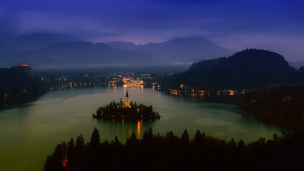 Lake Bled wallpaper