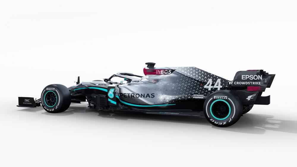 Sleek Formula One Race Car Wallpaper wallpaper