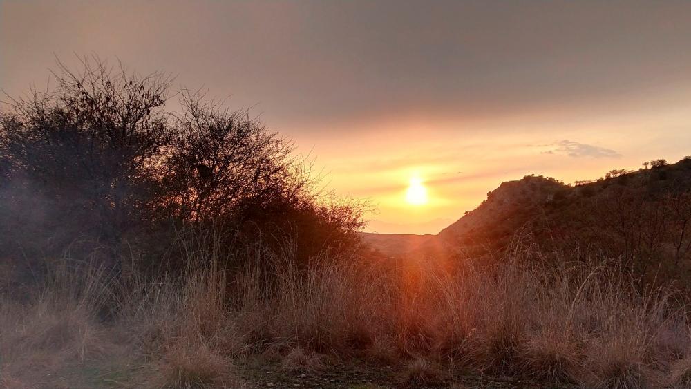 Sunset at Dak ismail khel, cherat, kpk,Pakistan wallpaper