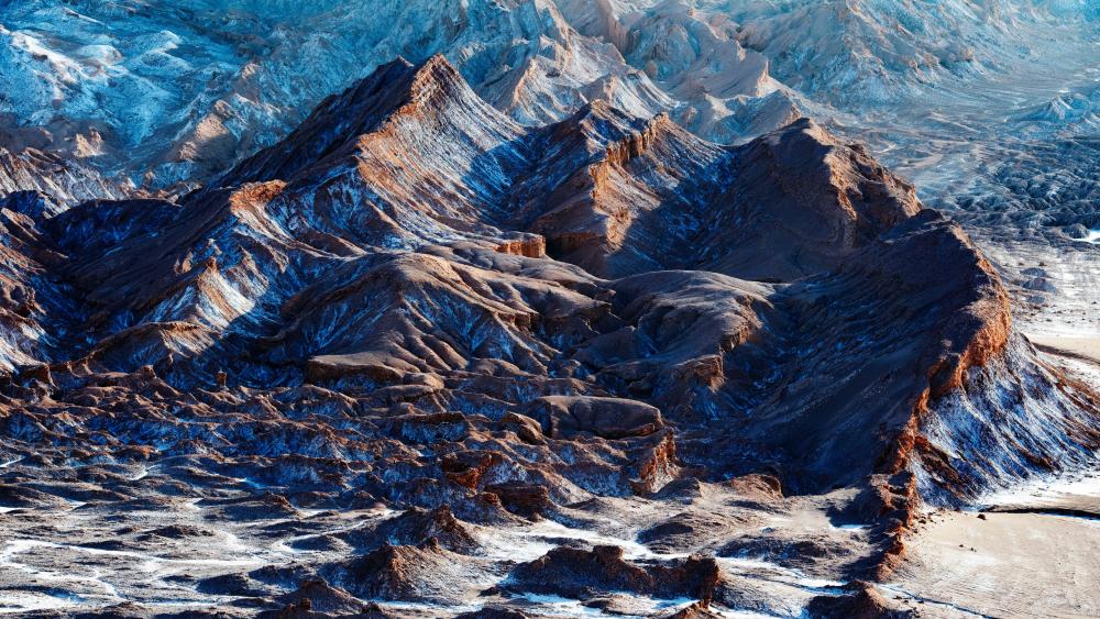Atacama desert, Moon Valley wallpaper