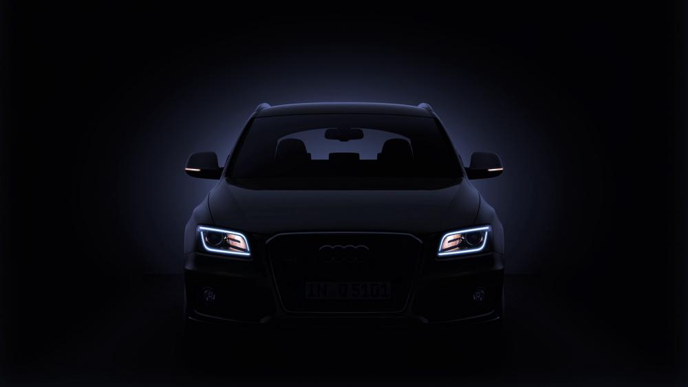 Mysterious Audi SUV in Shadow wallpaper