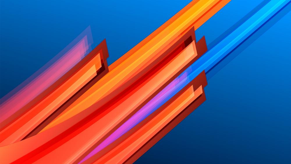 Vibrant Energy in Motion wallpaper