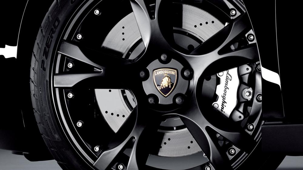 Lamborghini Wheel Precision and Power wallpaper