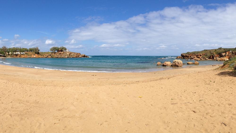 Serene Coastal Paradise wallpaper
