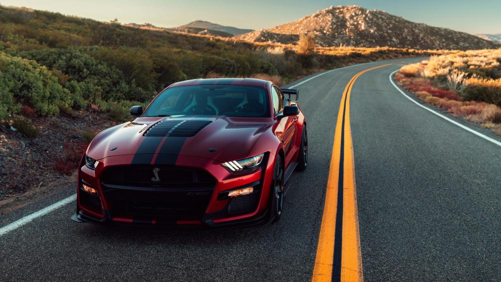 Sleek Power on Open Roads wallpaper