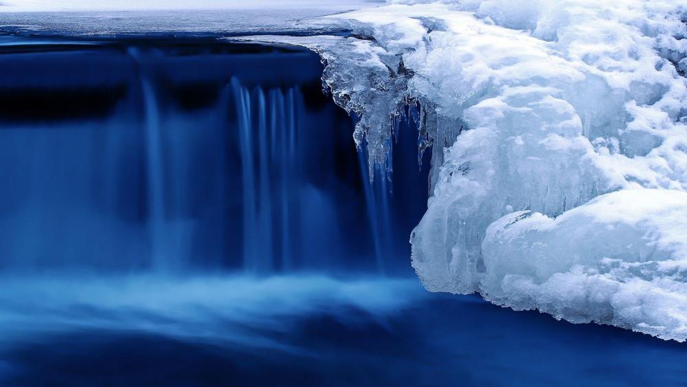 Frozen Beauty of Nature wallpaper