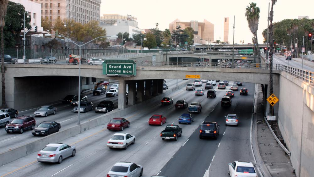 Freeway Overpasses in Los Angeles wallpaper