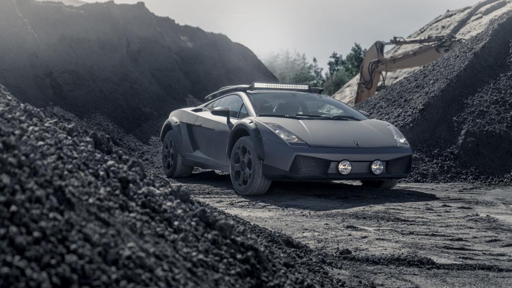 Off-Road-Ready Lamborghini Gallardo wallpaper