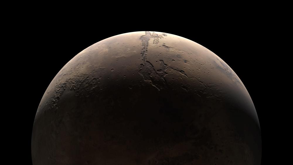 Martian Crescent wallpaper