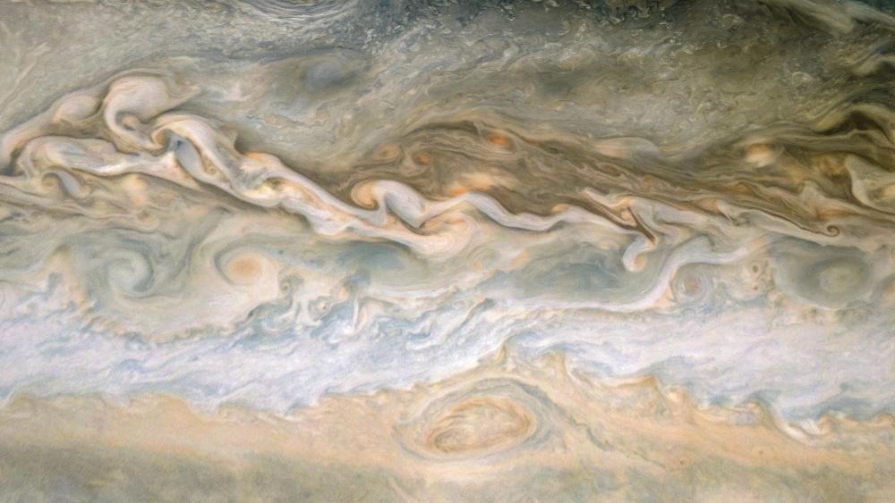 JunoCam Detail of Jupiter wallpaper