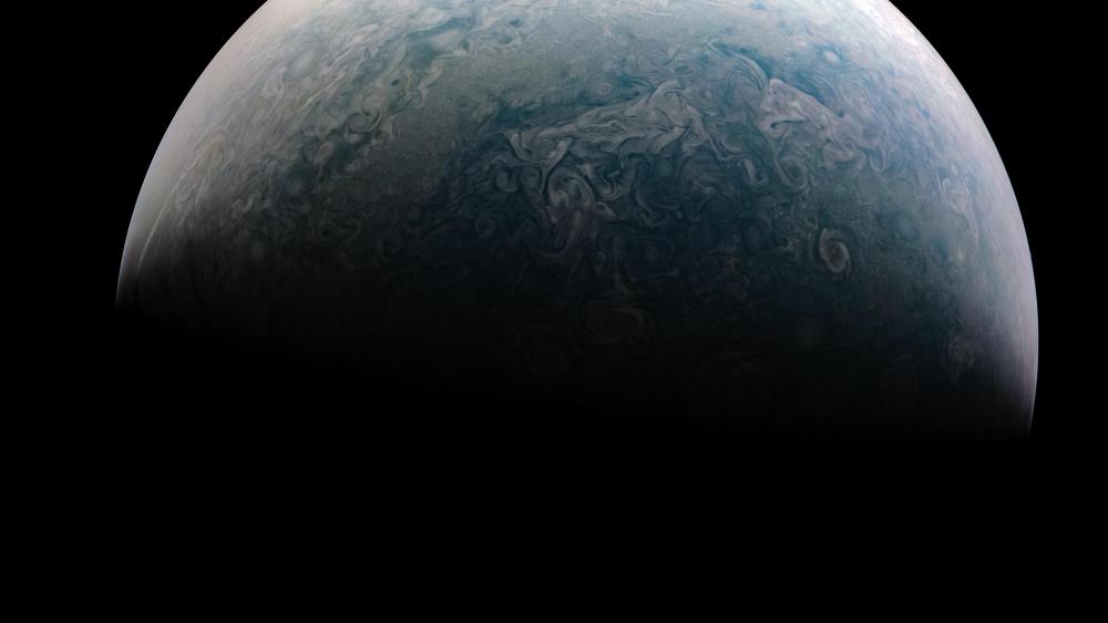 Jupiter's North Pole wallpaper