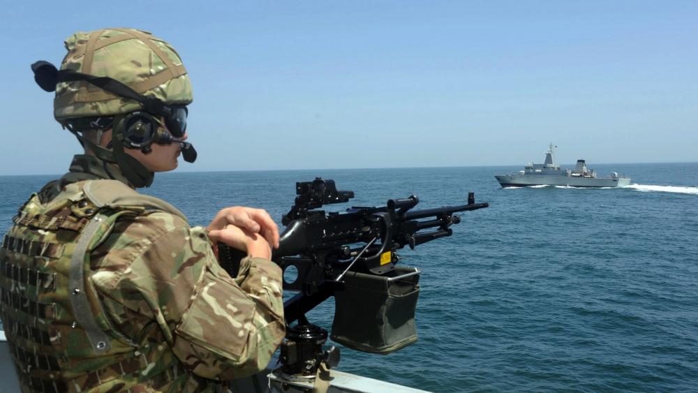 Naval Vigilance in Action wallpaper