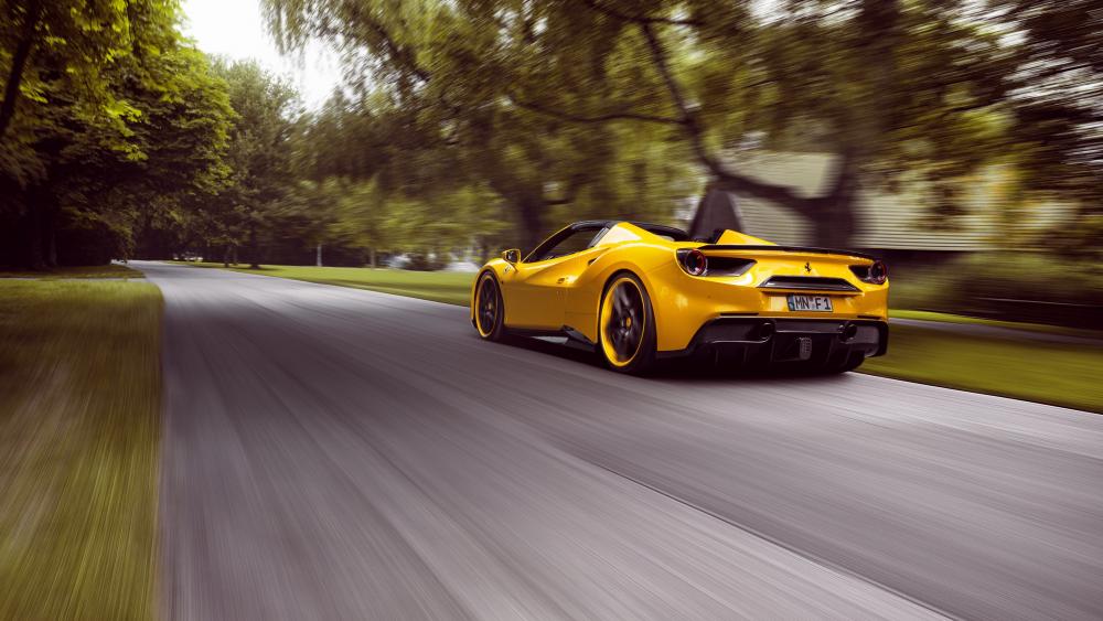 Ferrari 488 Spider Novitec Rosso wallpaper