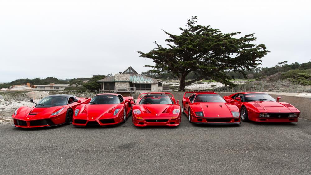 Red Cars wallpaper