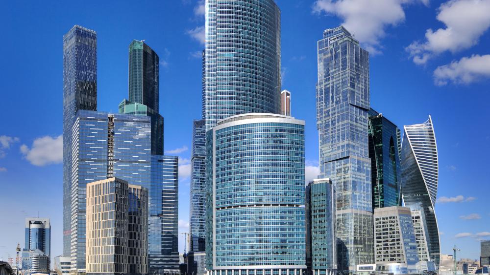 Moscow International Business Center wallpaper