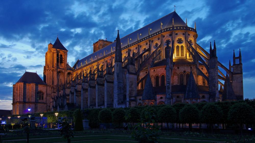 Bourges Cathedral wallpaper