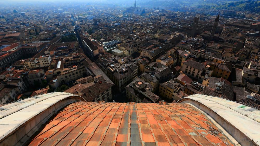 Florence from Florence Cathedral wallpaper