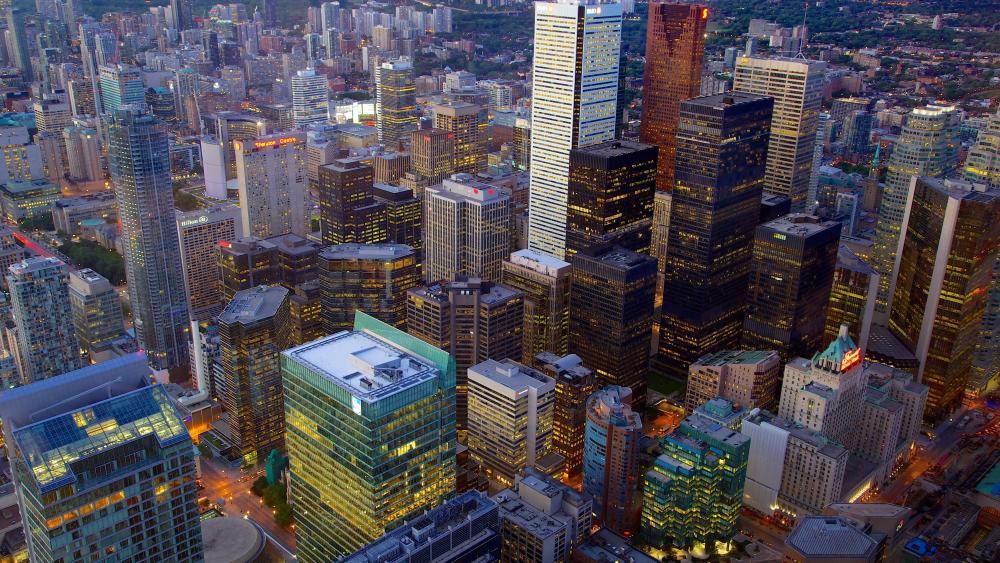 Toronto skyline wallpaper