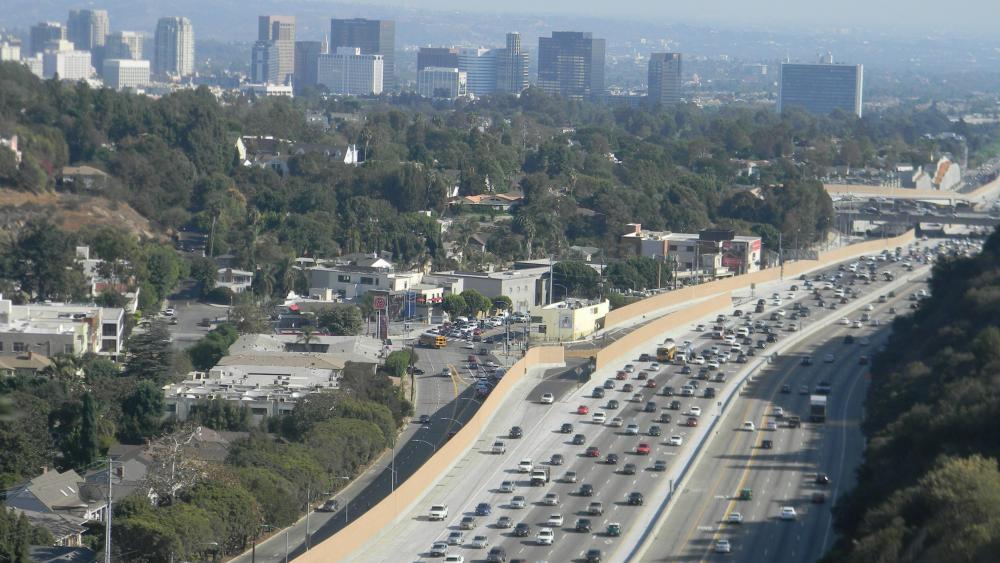 Los Angeles Afternoon Rush Hour wallpaper