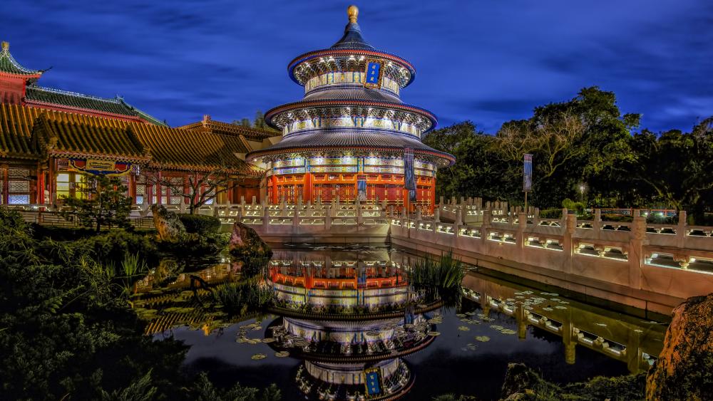 China Pavilion, Walt Disney World Resort wallpaper