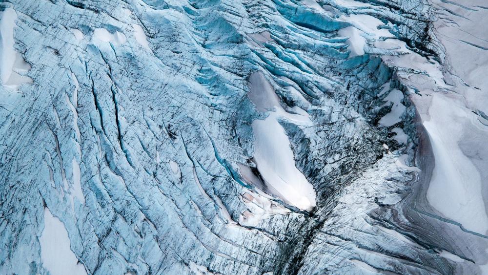 Huge glacier wallpaper