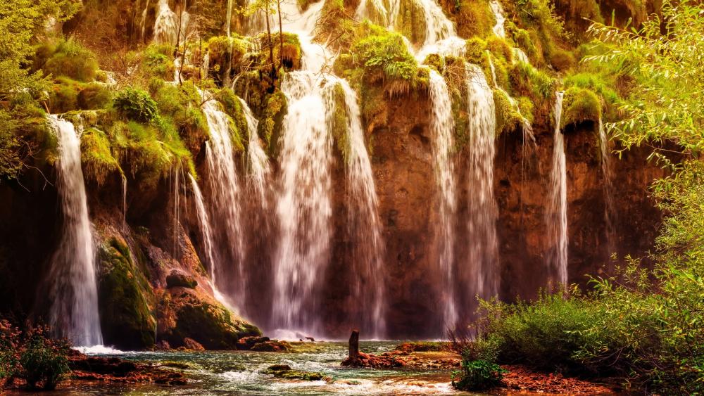 Great Waterfall, Plitvice Lakes National Park wallpaper