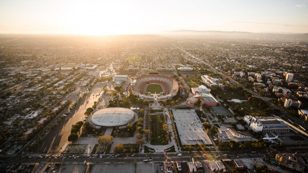 LA Memorial Coliseum wallpaper