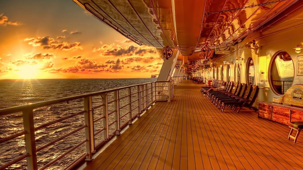 Cruise ship wallpaper