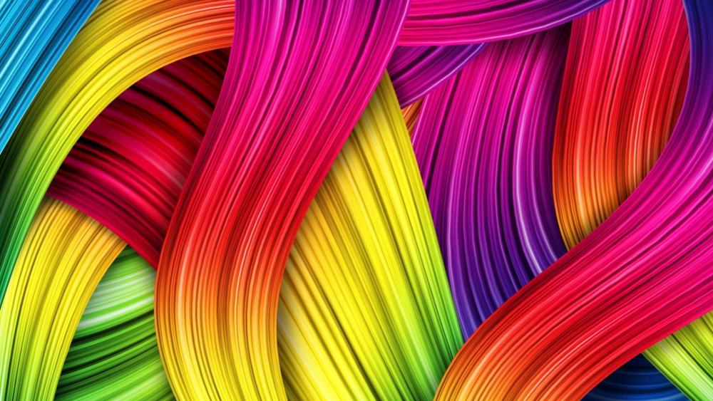 Colorful Entanglement wallpaper