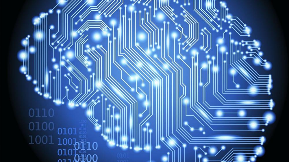 Smart Circuit Brain wallpaper