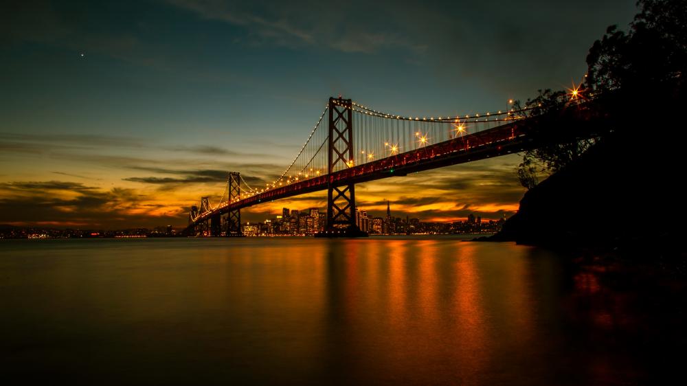 San Francisco–Oakland Bay Bridge wallpaper