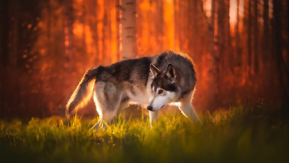 Wolfdog wallpaper