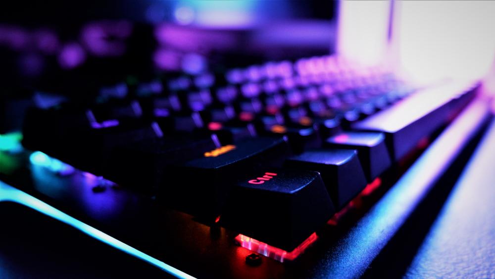 Gaming Keyboard RGB wallpaper