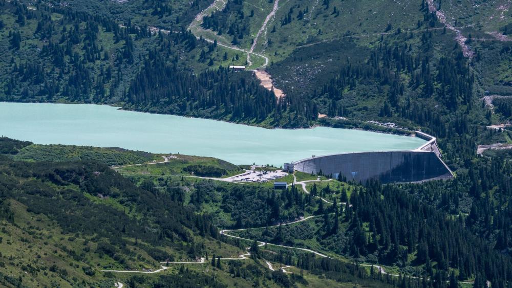 Kops Reservoir in Austria wallpaper