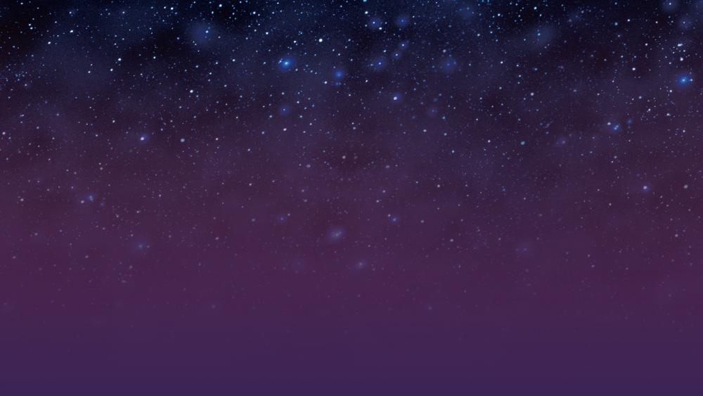 Starry space wallpaper