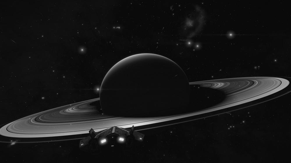 Arrival to Saturn wallpaper