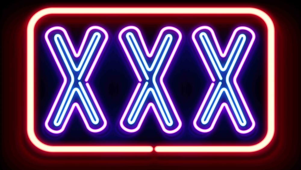 Neon XXX wallpaper