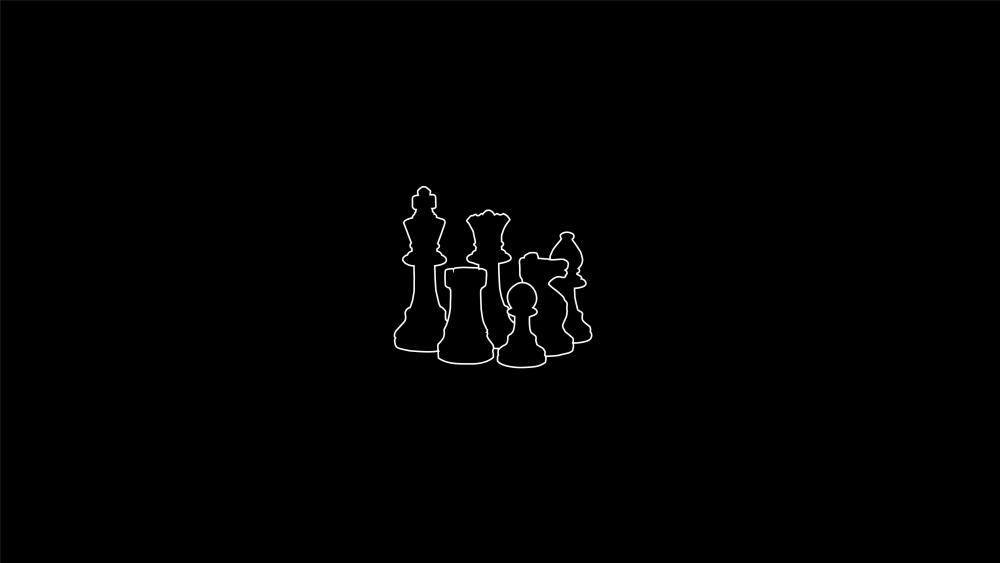 Chess pieces wallpaper