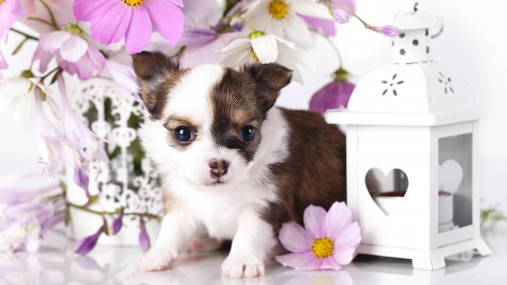 Chihuahua puppy wallpaper