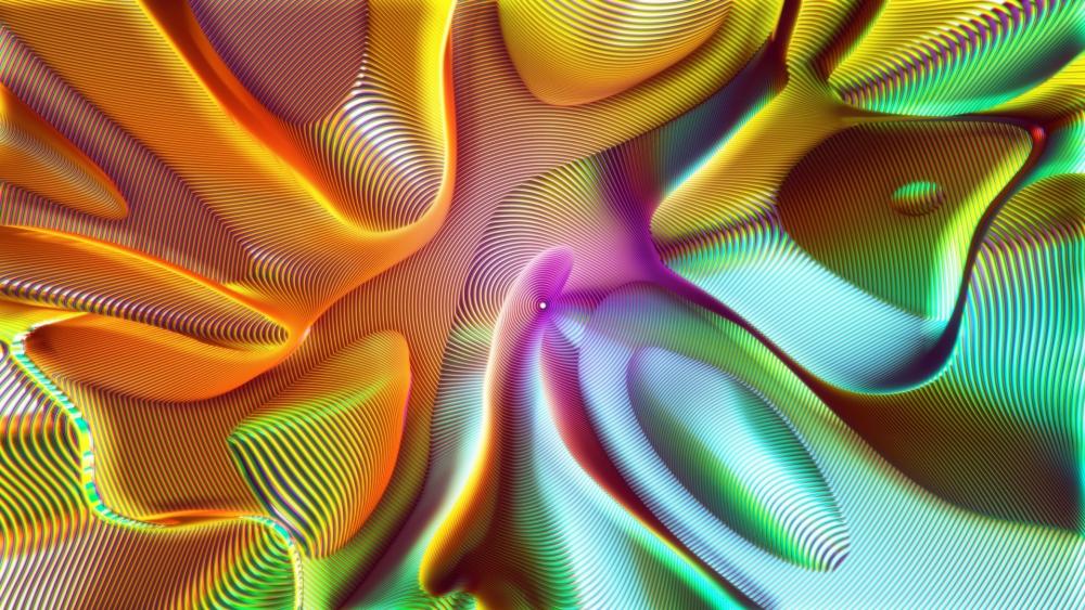 Mesmerizing abstraction wallpaper