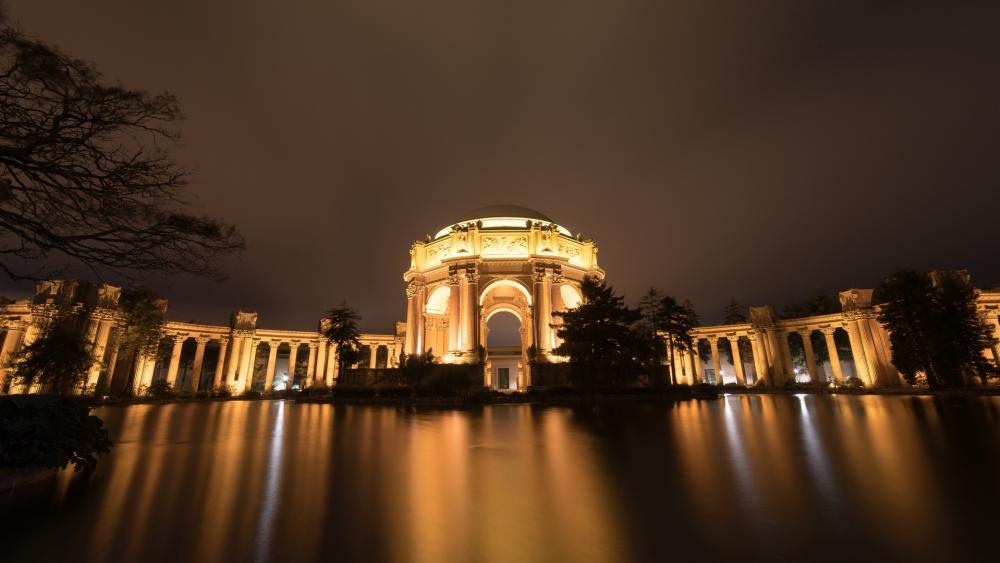 The Palace Of Fine Arts wallpaper