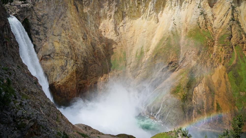 Lower Falls of the Yellowstone wallpaper