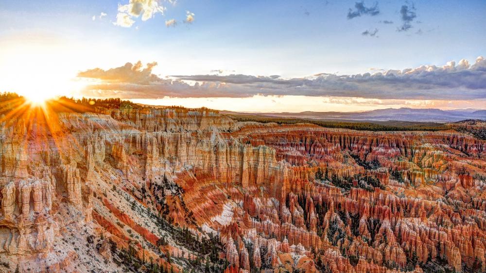Inspiration Point, Bryce Canyon National Park wallpaper